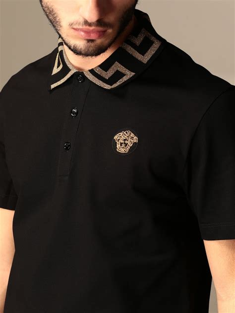 versace polo shitz langarm|versace t shirts übergröße.